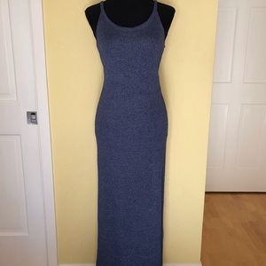 Bay Area Designer vintage cotton knit long dress